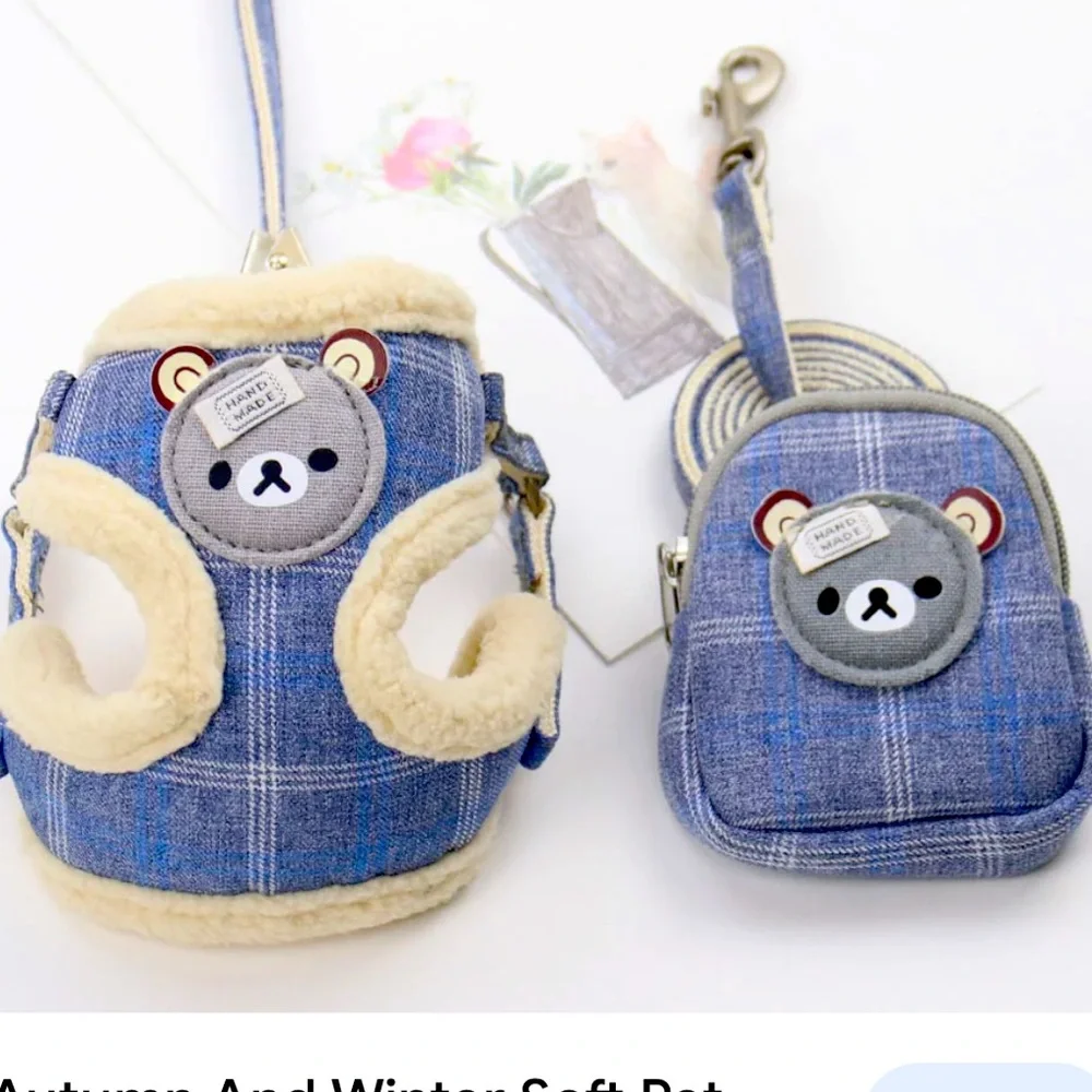 CHOOSE-IT Cat Harness and Leash with Backpack, Adjustable Escape Proof